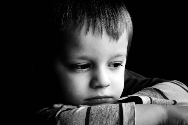 bored child